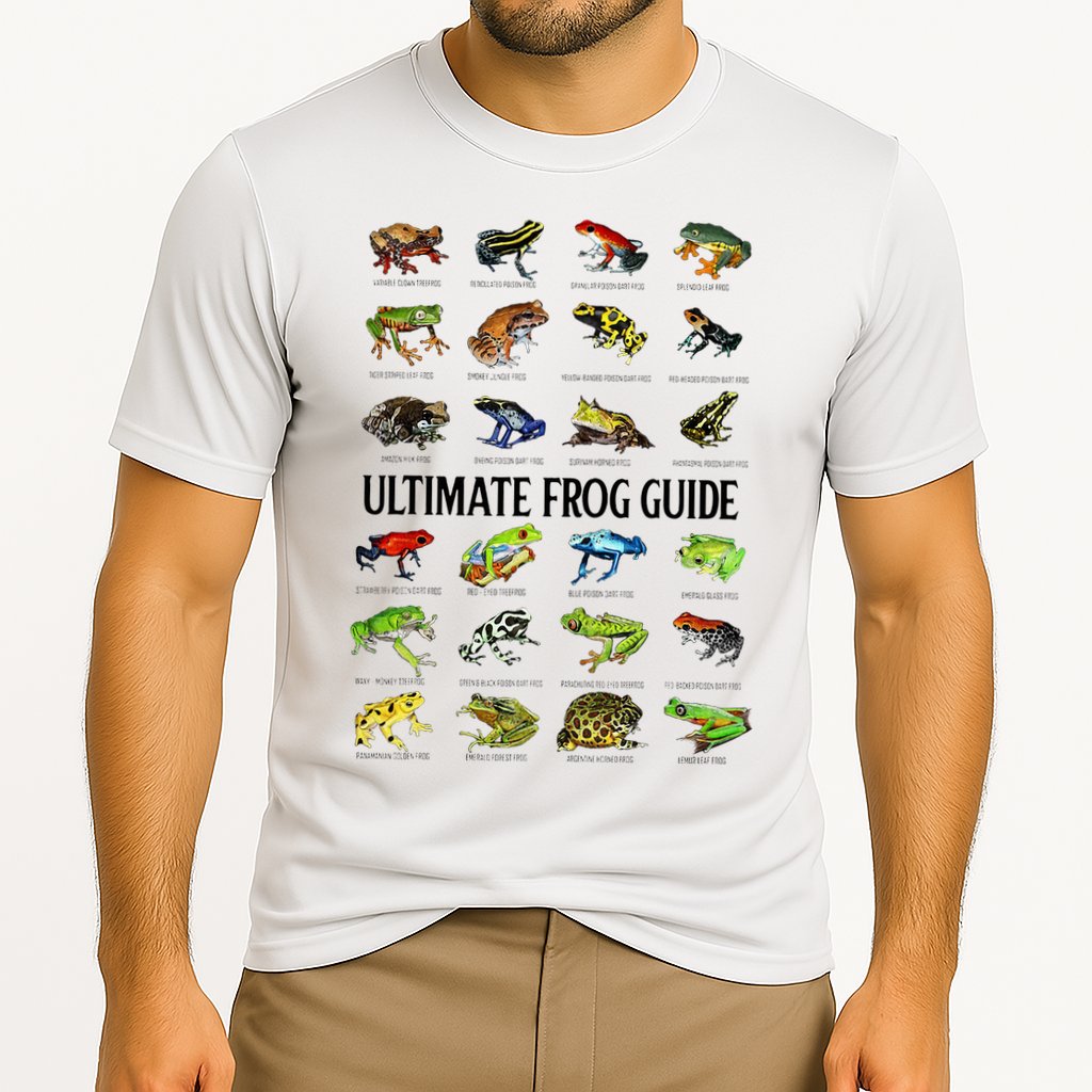 Ultimate Frog Guide Funny Frog Lovers Cooling Performance Crew T-Shirt