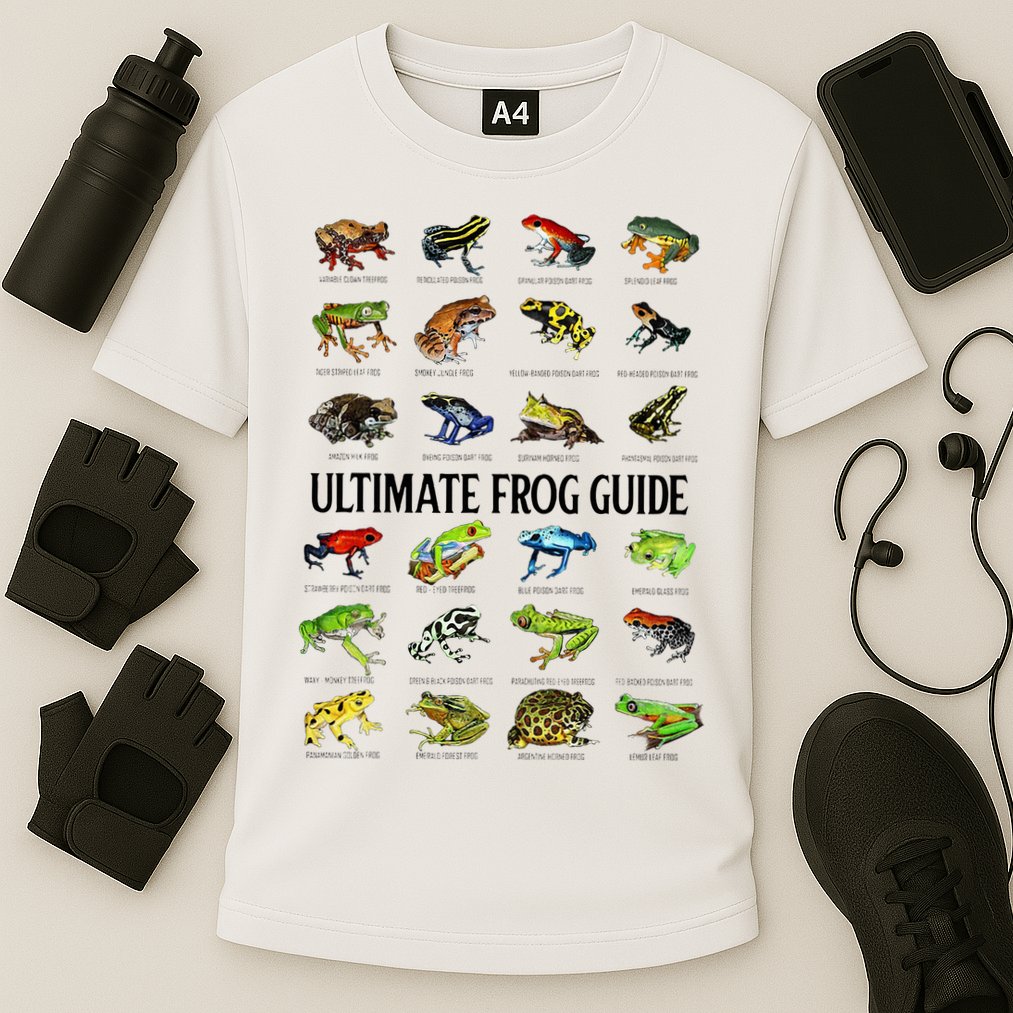 Ultimate Frog Guide Funny Frog Lovers Cooling Performance Crew T-Shirt