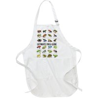 Ultimate Frog Guide Funny Frog Lovers Full-Length Apron With Pockets