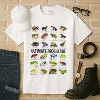 Ultimate Frog Guide Funny Frog Lovers Tall T-Shirt