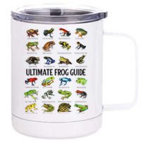 Ultimate Frog Guide Funny Frog Lovers 12 oz Stainless Steel Tumbler Cup