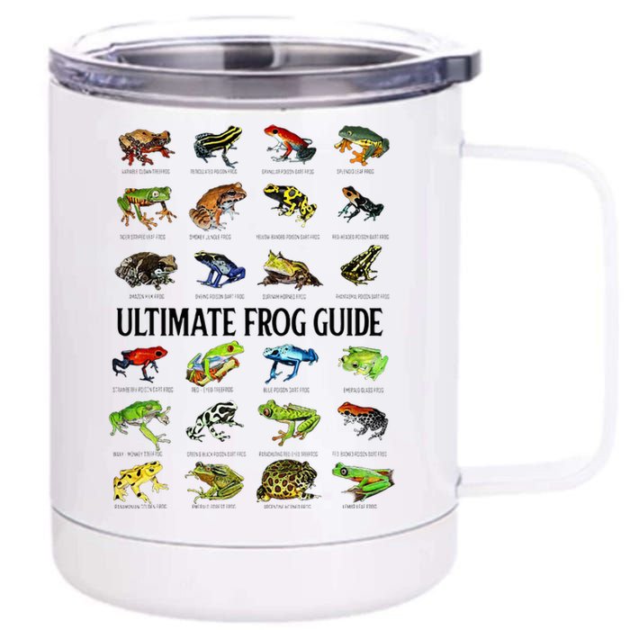 Ultimate Frog Guide Funny Frog Lovers 12 oz Stainless Steel Tumbler Cup