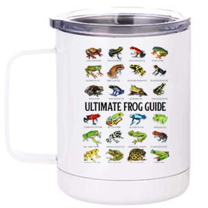 Ultimate Frog Guide Funny Frog Lovers 12 oz Stainless Steel Tumbler Cup