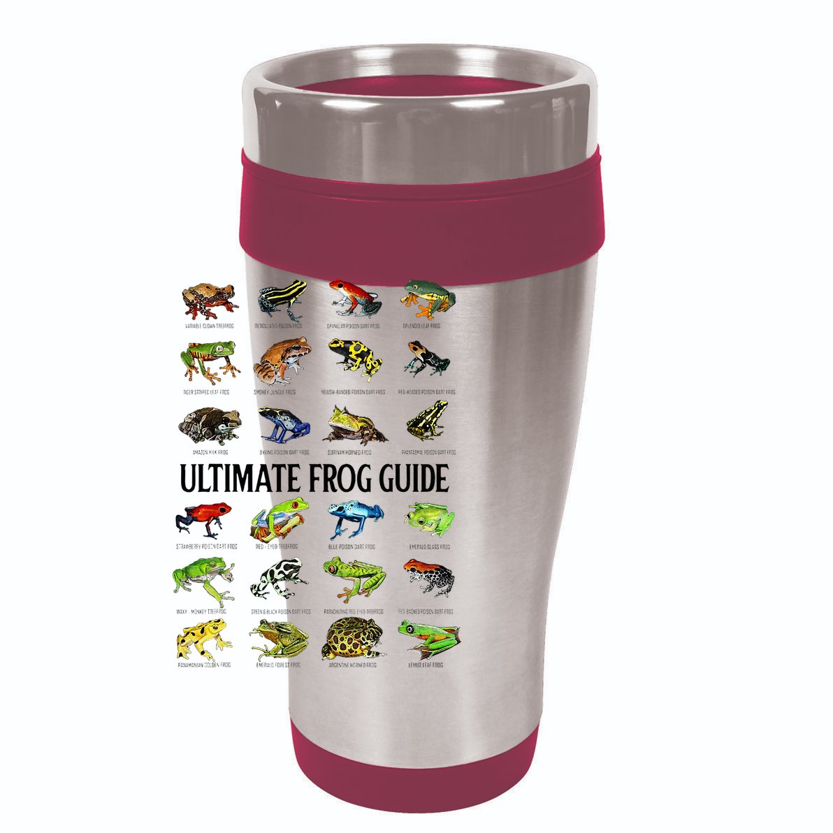 Ultimate Frog Guide Funny Frog Lovers 15oz Campfire Ceramic Mug