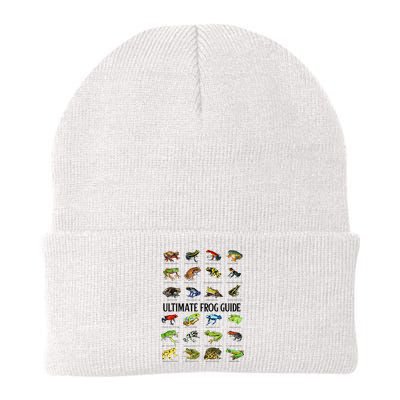 Ultimate Frog Guide Funny Frog Lovers Beanie