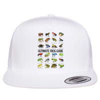 Ultimate Frog Guide Funny Frog Lovers Flat Bill Trucker Hat