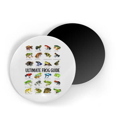 Ultimate Frog Guide Funny Frog Lovers Magnet