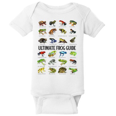 Ultimate Frog Guide Funny Frog Lovers Baby Bodysuit