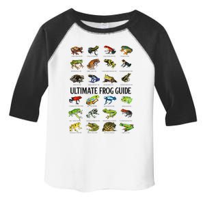 Ultimate Frog Guide Funny Frog Lovers Toddler Fine Jersey T-Shirt