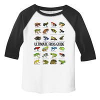 Ultimate Frog Guide Funny Frog Lovers Toddler Fine Jersey T-Shirt