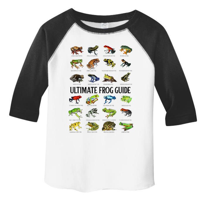 Ultimate Frog Guide Funny Frog Lovers Toddler Fine Jersey T-Shirt