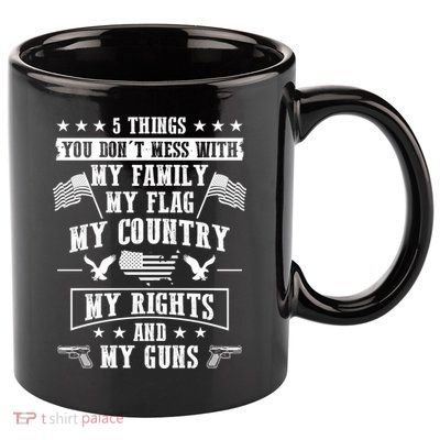 Usa Freedom Good To Be An American Flag Country And Guns Great Gift 11oz C Handle Ceramic Mug
