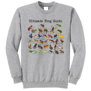 Ultimate Frog Guide Funny Frog Lover Frog Owner Frogs Tall Sweatshirt