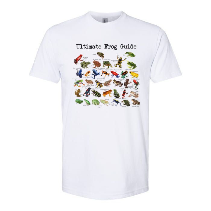 Ultimate Frog Guide Funny Frog Lover Frog Owner Frogs Softstyle CVC T-Shirt