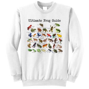 Ultimate Frog Guide Funny Frog Lover Frog Owner Frogs Sweatshirt