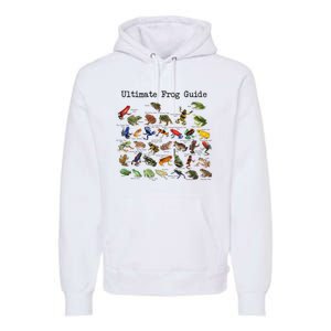 Ultimate Frog Guide Funny Frog Lover Frog Owner Frogs Premium Hoodie