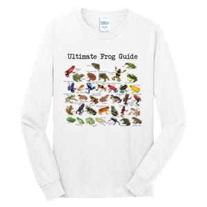 Ultimate Frog Guide Funny Frog Lover Frog Owner Frogs Tall Long Sleeve T-Shirt