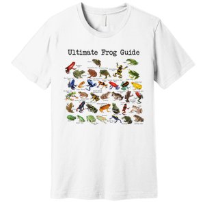 Ultimate Frog Guide Funny Frog Lover Frog Owner Frogs Premium T-Shirt