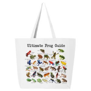 Ultimate Frog Guide Funny Frog Lover Frog Owner Frogs 25L Jumbo Tote