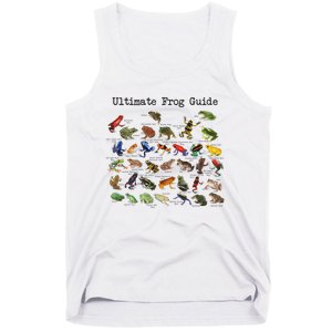 Ultimate Frog Guide Funny Frog Lover Frog Owner Frogs Tank Top