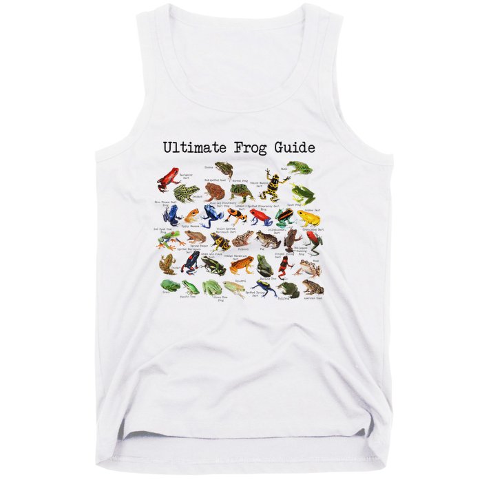 Ultimate Frog Guide Funny Frog Lover Frog Owner Frogs Tank Top