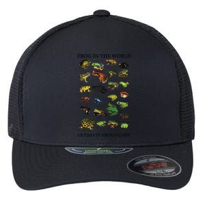 Ultimate Frog Guide Funny Frog Lover Frog Owner Frogs Flexfit Unipanel Trucker Cap