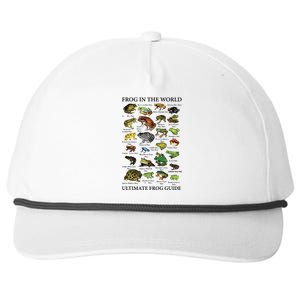 Ultimate Frog Guide Funny Frog Lover Frog Owner Frogs Snapback Five-Panel Rope Hat