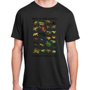 Ultimate Frog Guide Funny Frog Lover Frog Owner Frogs Adult ChromaSoft Performance T-Shirt