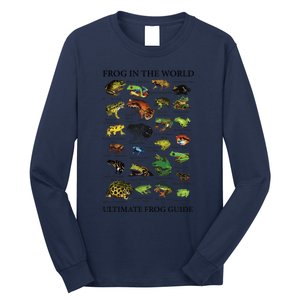 Ultimate Frog Guide Funny Frog Lover Frog Owner Frogs Long Sleeve Shirt