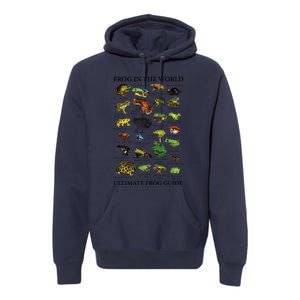 Ultimate Frog Guide Funny Frog Lover Frog Owner Frogs Premium Hoodie