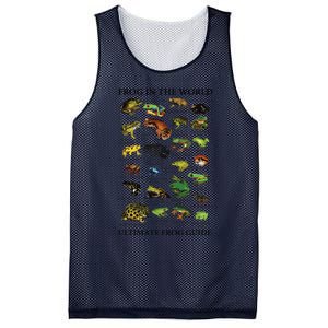 Ultimate Frog Guide Funny Frog Lover Frog Owner Frogs Mesh Reversible Basketball Jersey Tank