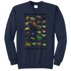 Ultimate Frog Guide Funny Frog Lover Frog Owner Frogs Tall Sweatshirt