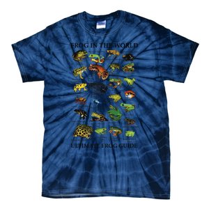 Ultimate Frog Guide Funny Frog Lover Frog Owner Frogs Tie-Dye T-Shirt