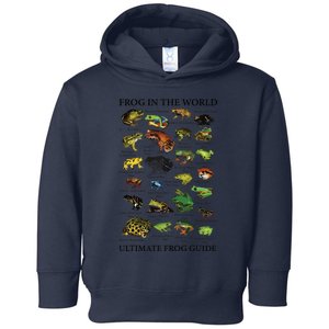 Ultimate Frog Guide Funny Frog Lover Frog Owner Frogs Toddler Hoodie