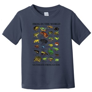 Ultimate Frog Guide Funny Frog Lover Frog Owner Frogs Toddler T-Shirt