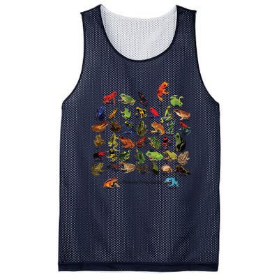 Ultimate Frog Guide Funny Frog Lover Frog Owner Frogs Mesh Reversible Basketball Jersey Tank