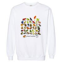 Ultimate Frog Guide Funny Frog Lover Frog Owner Frogs Garment-Dyed Sweatshirt