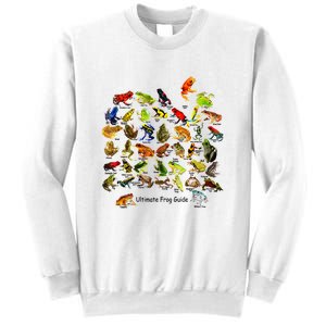 Ultimate Frog Guide Funny Frog Lover Frog Owner Frogs Sweatshirt