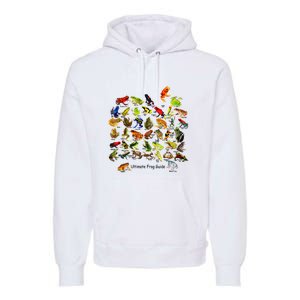 Ultimate Frog Guide Funny Frog Lover Frog Owner Frogs Premium Hoodie