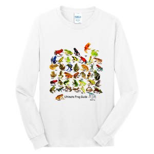 Ultimate Frog Guide Funny Frog Lover Frog Owner Frogs Tall Long Sleeve T-Shirt