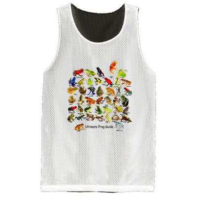 Ultimate Frog Guide Funny Frog Lover Frog Owner Frogs Mesh Reversible Basketball Jersey Tank