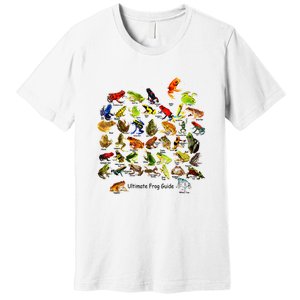 Ultimate Frog Guide Funny Frog Lover Frog Owner Frogs Premium T-Shirt