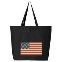 USA Flag Graphic 25L Jumbo Tote