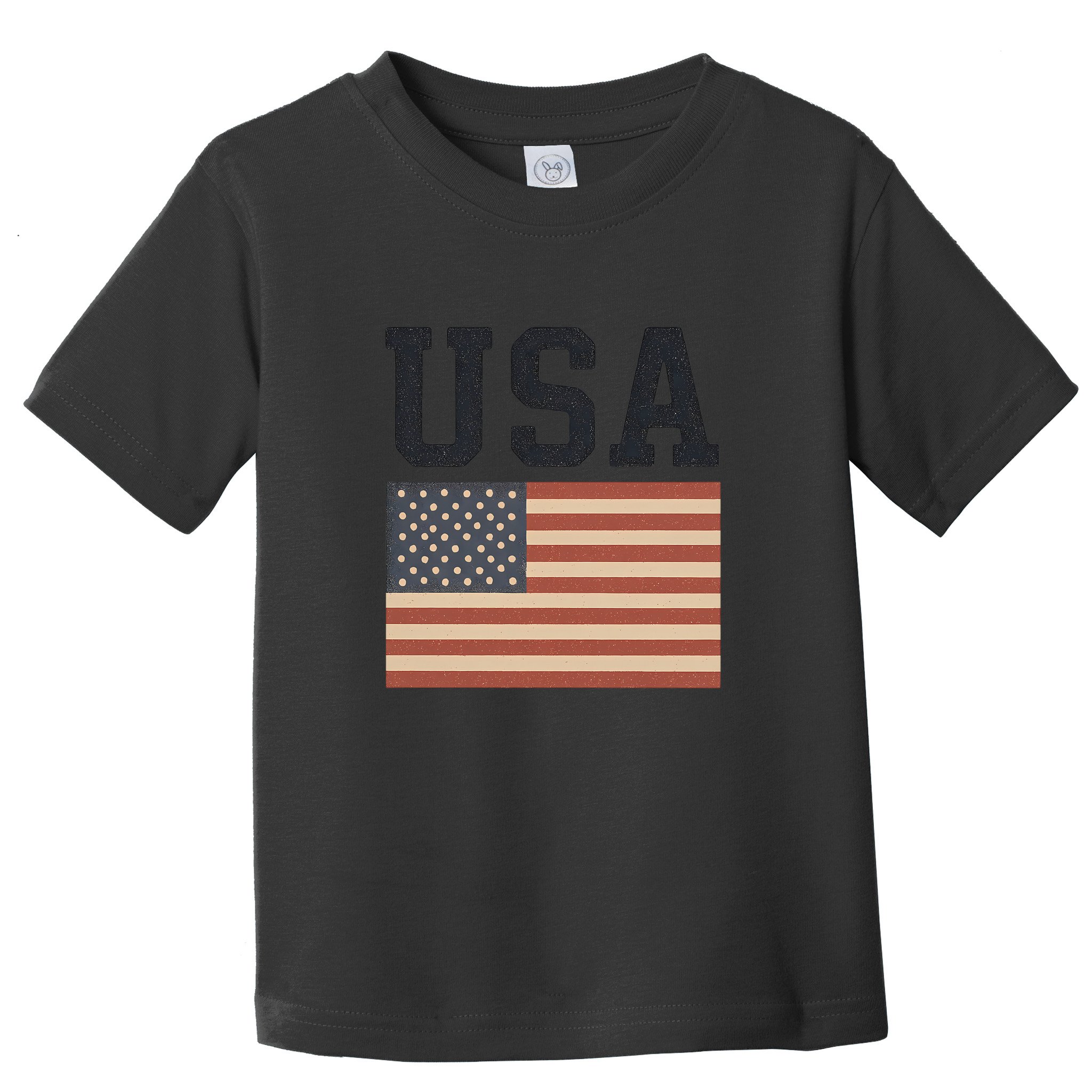 USA Flag Graphic Toddler T-Shirt