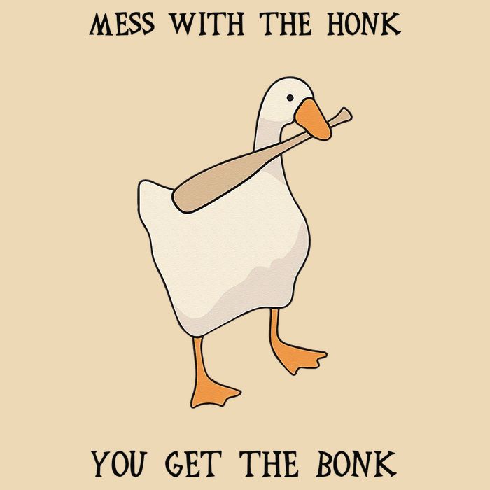 Untitled Funny Goose Game Meme Bag