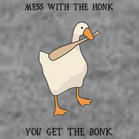 Untitled Funny Goose Game Meme Tall Hoodie