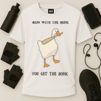 Untitled Funny Goose Game Meme Performance Shirt