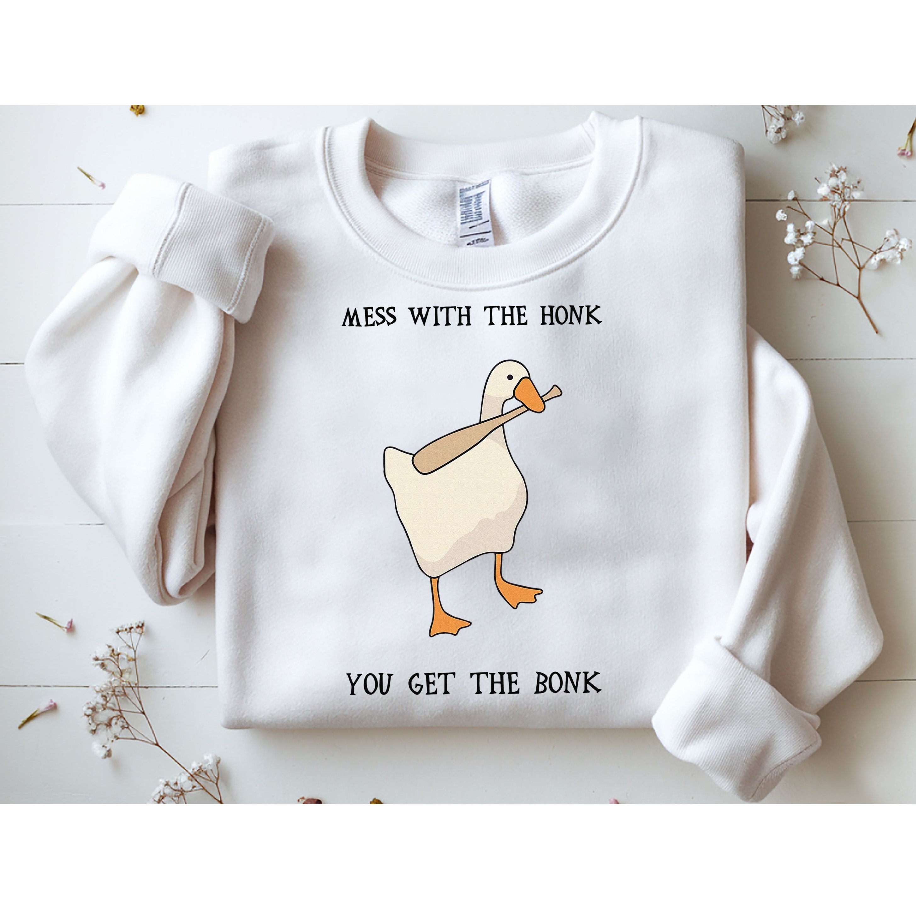 Untitled Funny Goose Game Meme Sweatshirt