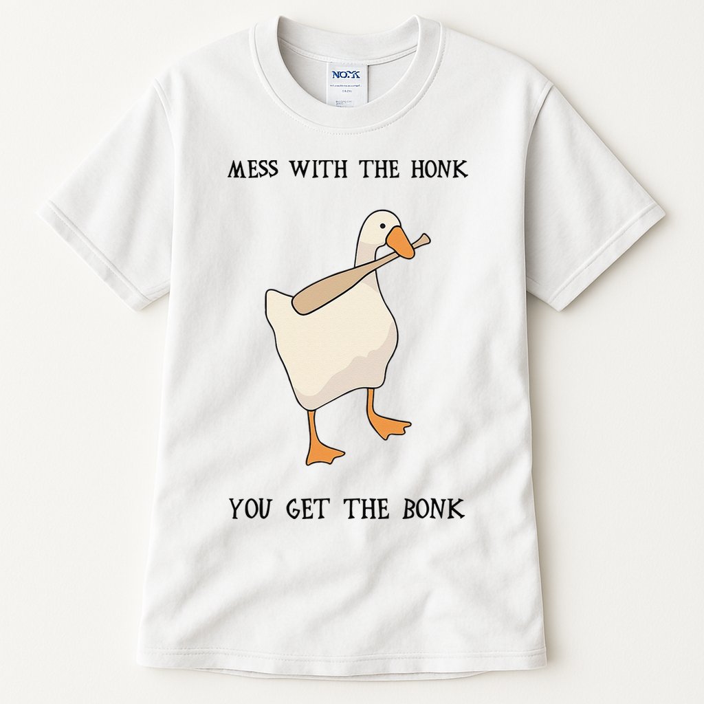 Untitled Funny Goose Game Meme Tall T-Shirt