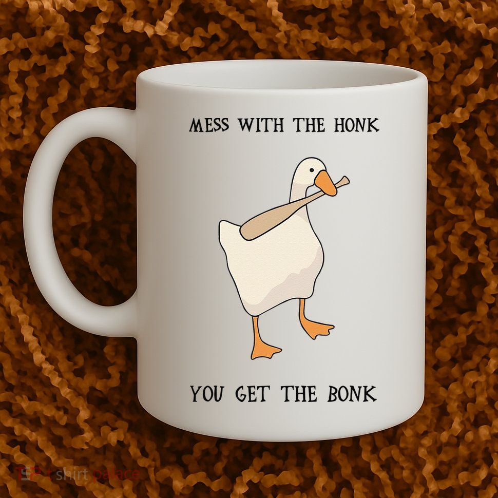 Untitled Funny Goose Game Meme Mug